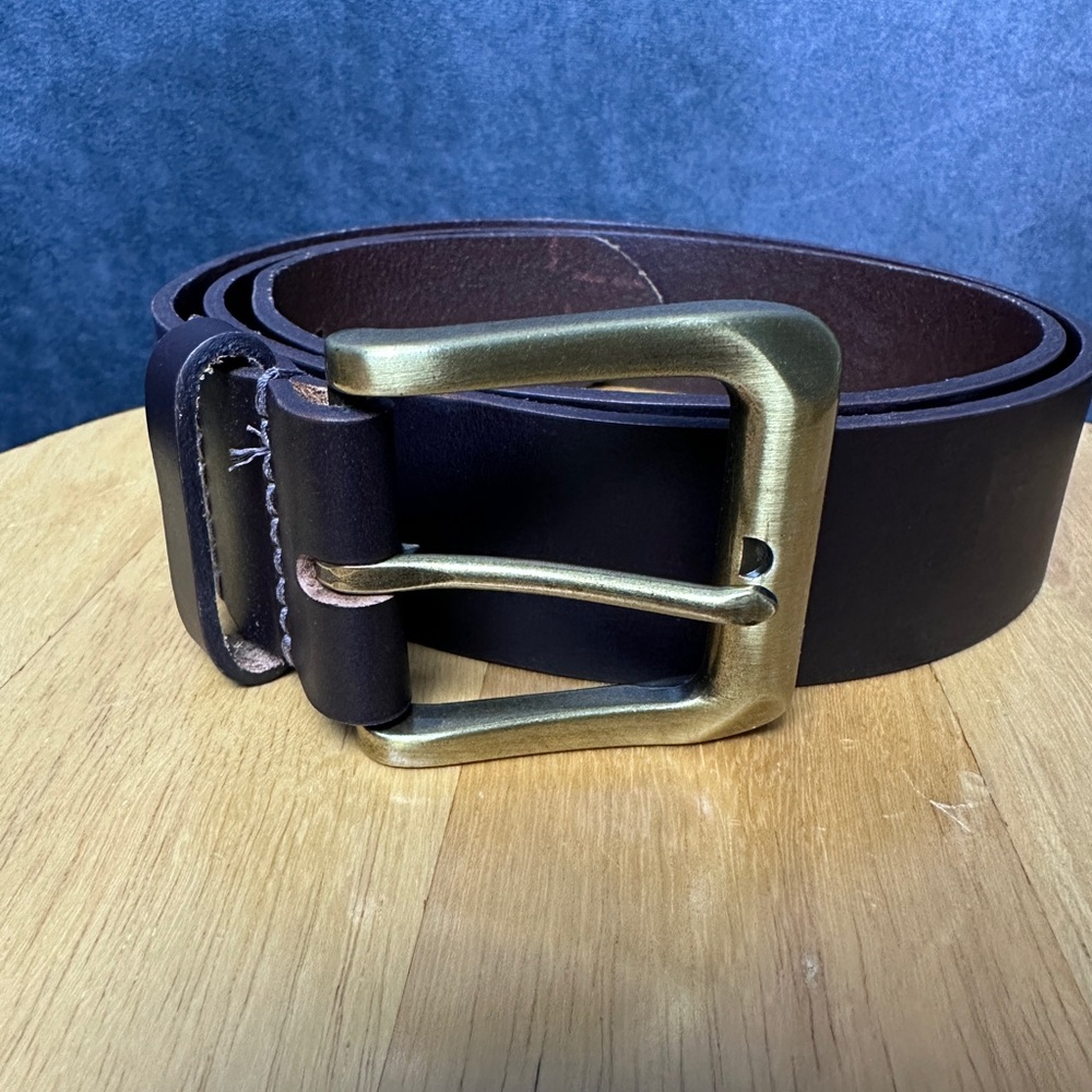 Vintage Timberland Leather Belt Made in USA size 38